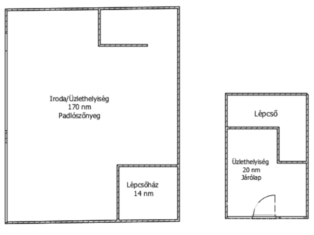 OTP mellett utcai bejárttal rendelkező iroda kiadó!