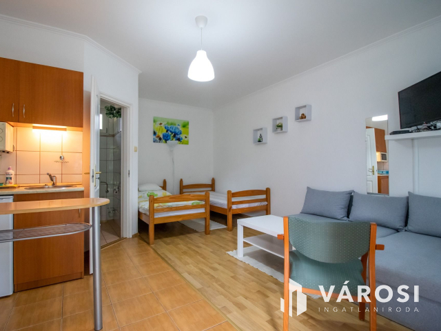 Bejáratott apartmanház a termálfürdő közelében