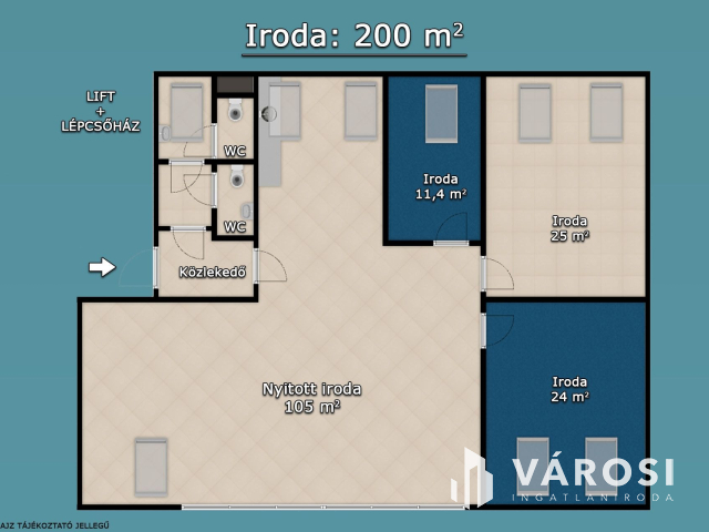 Budai hegyekre panorámás iroda