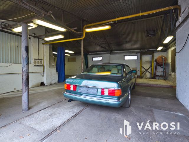 166 m2-es raktár-műhely kiadó