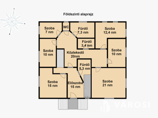 Eladó apartmanház – munkásszállás - nyaralóház