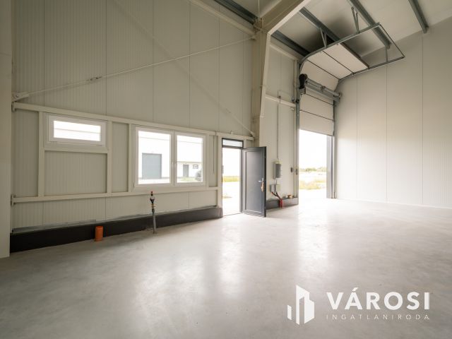 Eladó új, nagy belmagasságú raktár Vecsésen