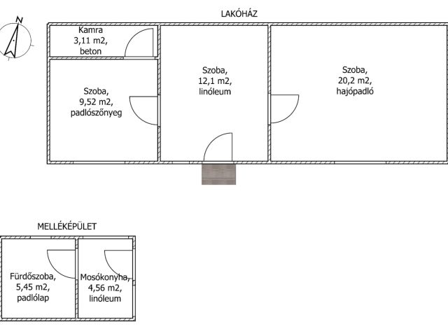 Kedvező áron eladó családi ház Vizsláson