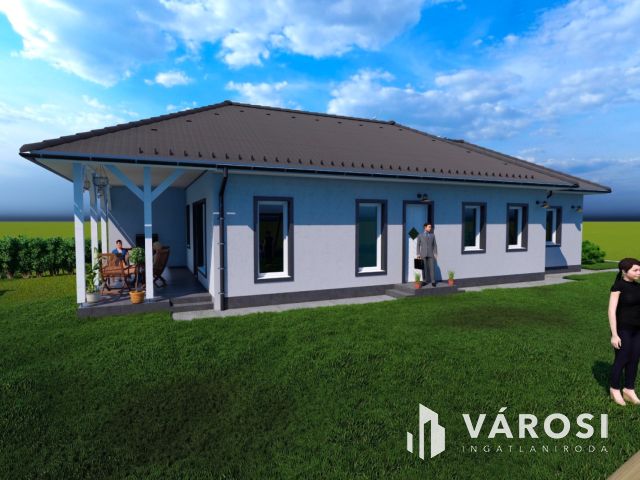 Új építésű ház kényelmes méretű telekkel Sándorfalván