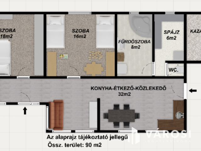 Nyugodt csendes környezetben, barátságos ház eladó