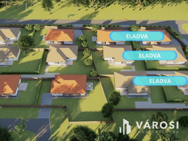 Új építésű, 100 m2-es tégla családi házak Kishomokon eladók