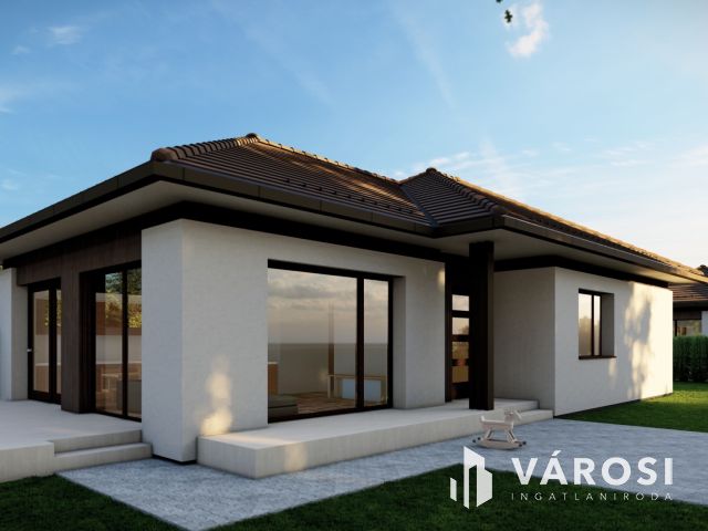 Új építésű, 100 m2-es tégla családi házak Kishomokon eladók