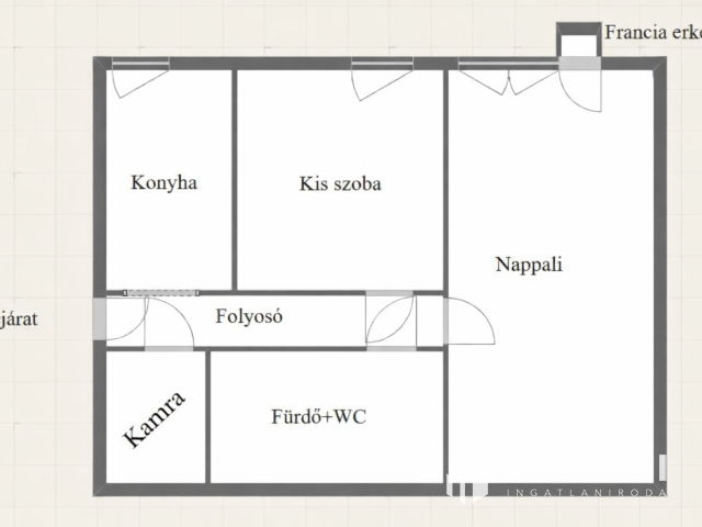 Eladó sestakerti lakás, formáld saját ízlésed szerint!