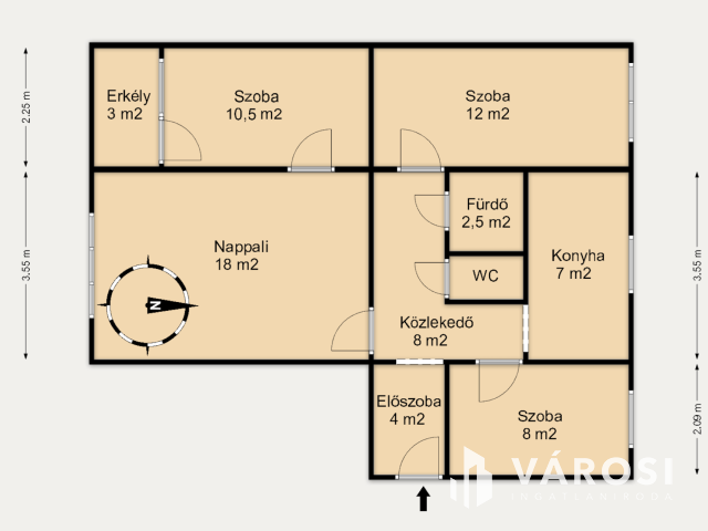 Nagy panel nagyon jó helyen!