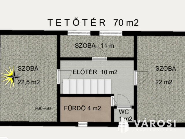 Vásárhelyen, Újvároson 6 szobás családház ajánlat.