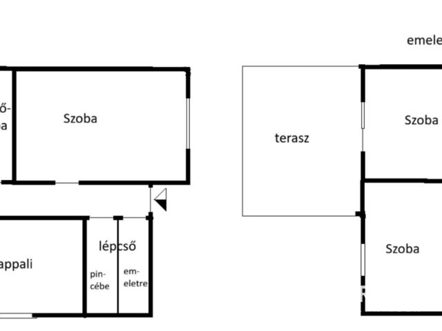 Kétszintes ház  Szombathelyen