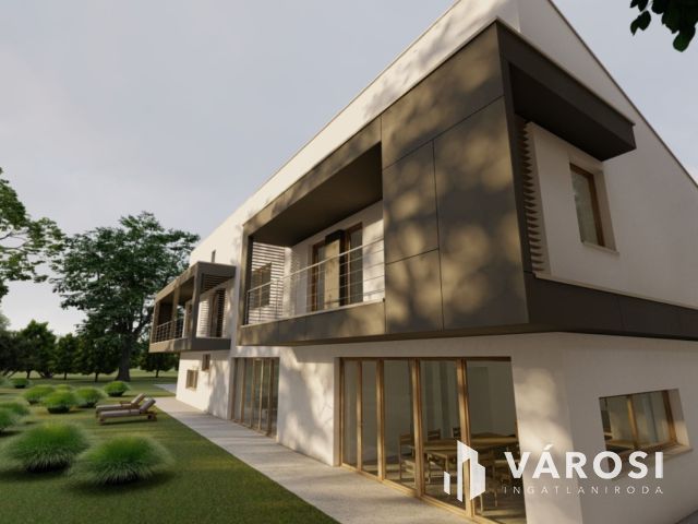 Belső kétszintes ikerházi lakás, új lakóparkban