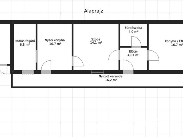 Hangulatos verandás ház a Mátra kapujában