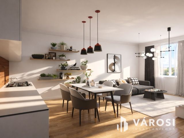 Világos 3 szobás lakás Rákoscsabán autóbeállóval