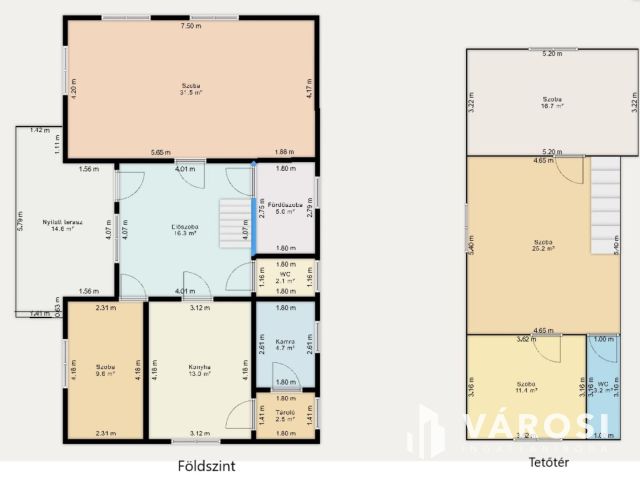 Családi ház zöldövezetben