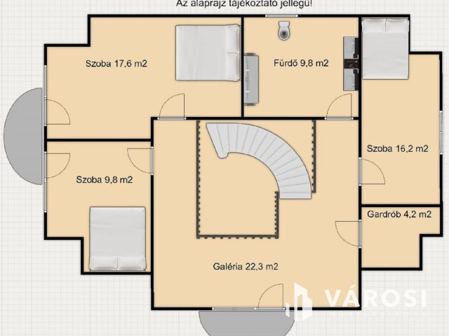 Exkluzív stílusos családi ház dupla garázzsal eladó