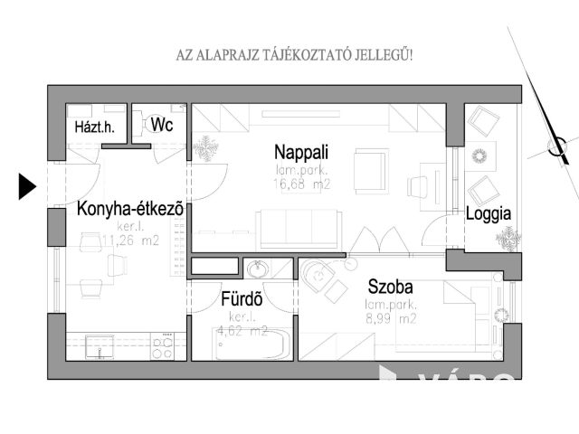 Kiadó belvárosi lakás